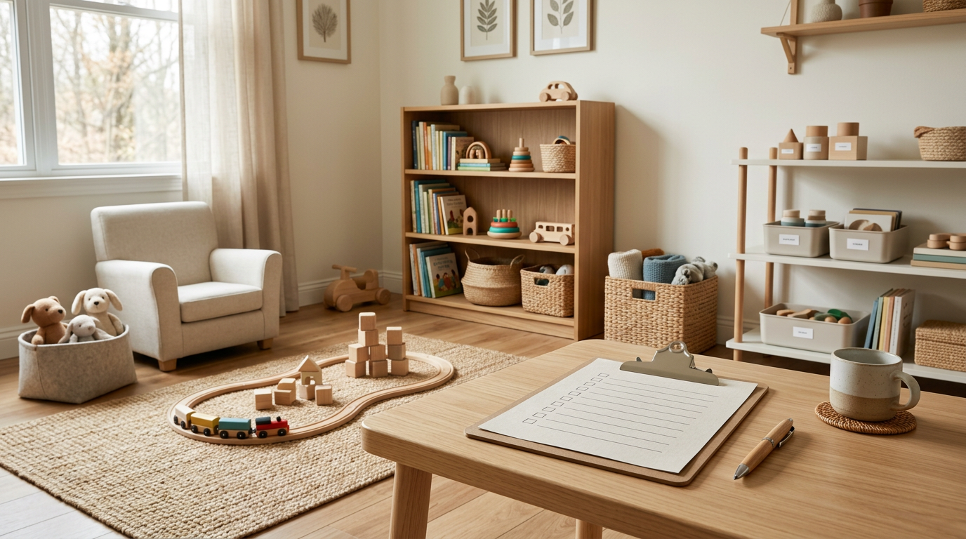 Weekly Playroom Reset Checklist for 10-Minute Calm