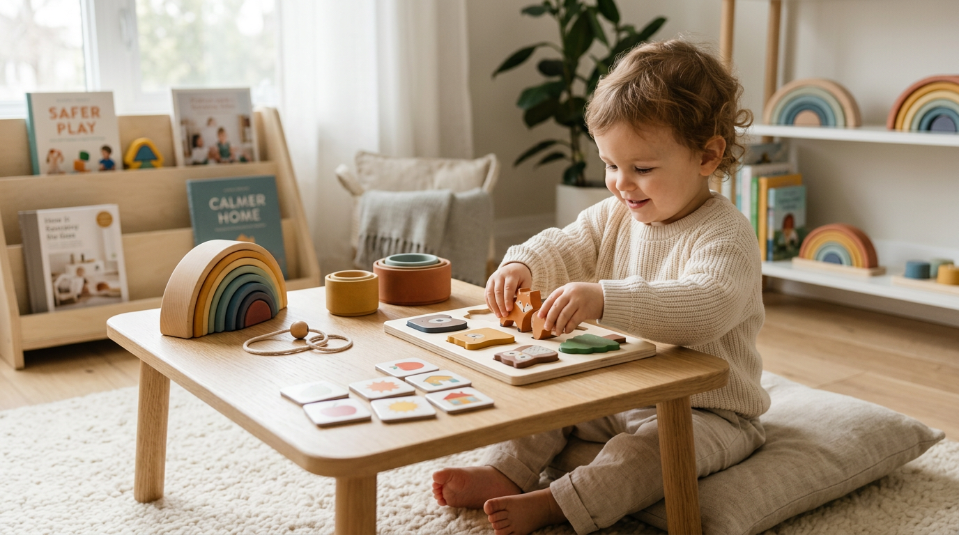 Toys for 2 Year Old Development: Match Skills Step by Step