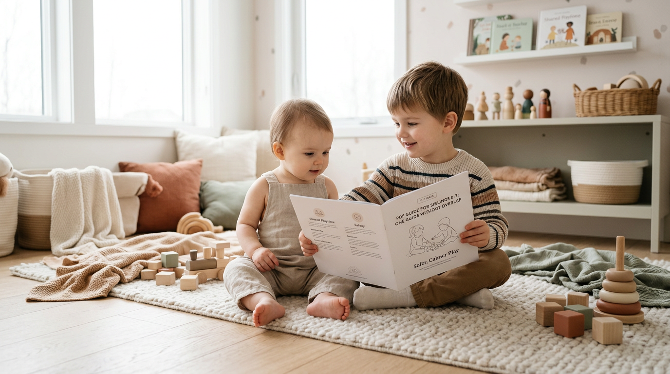 PDF Guide for Siblings 0-3: One Guide Without Overlap