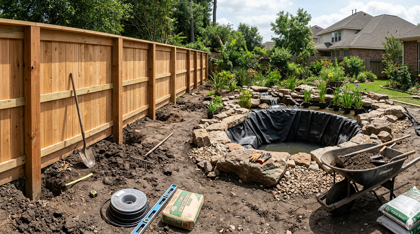 Pond vs Fence Cypress Clay Soil: 2026 Planning Ranges
