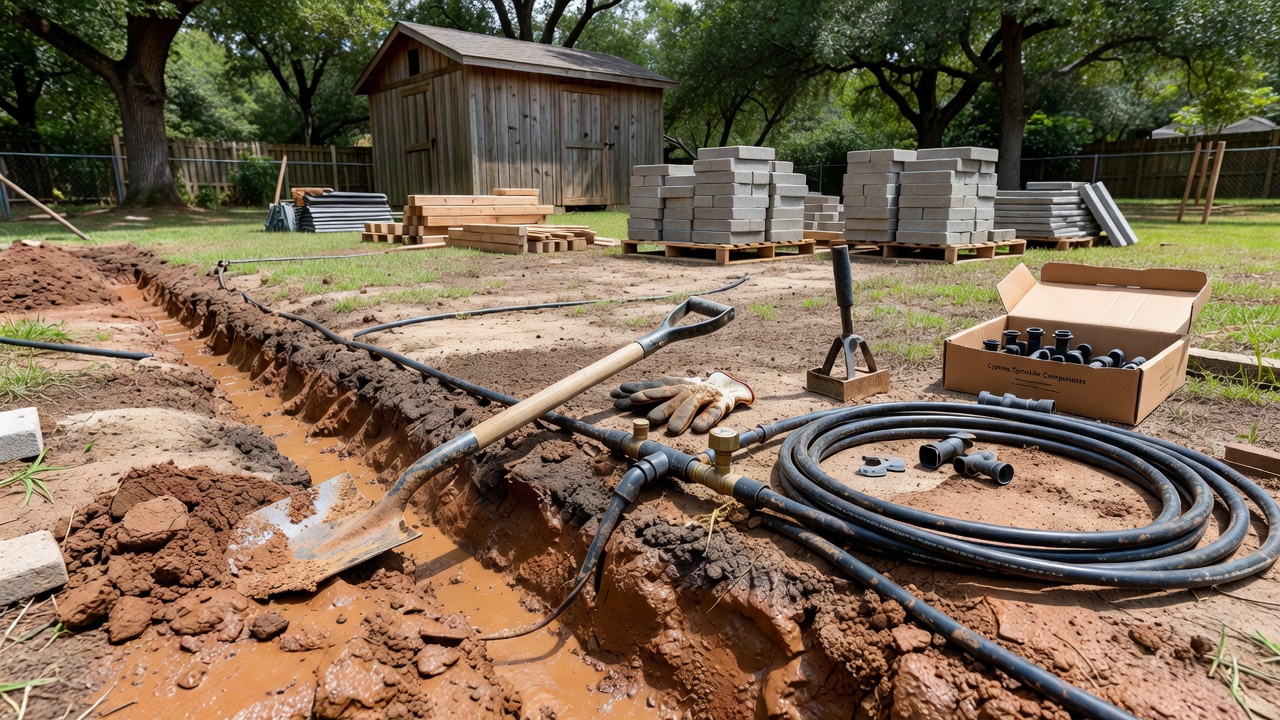 Cypress Sprinkler System Clay Soil Steps for 2026
