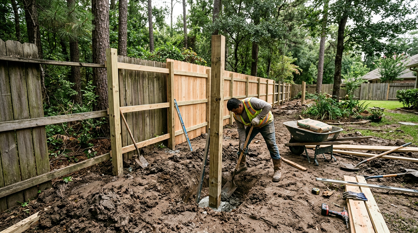 Woodlands Fence Extension 2026 Ranges for Clay Soil