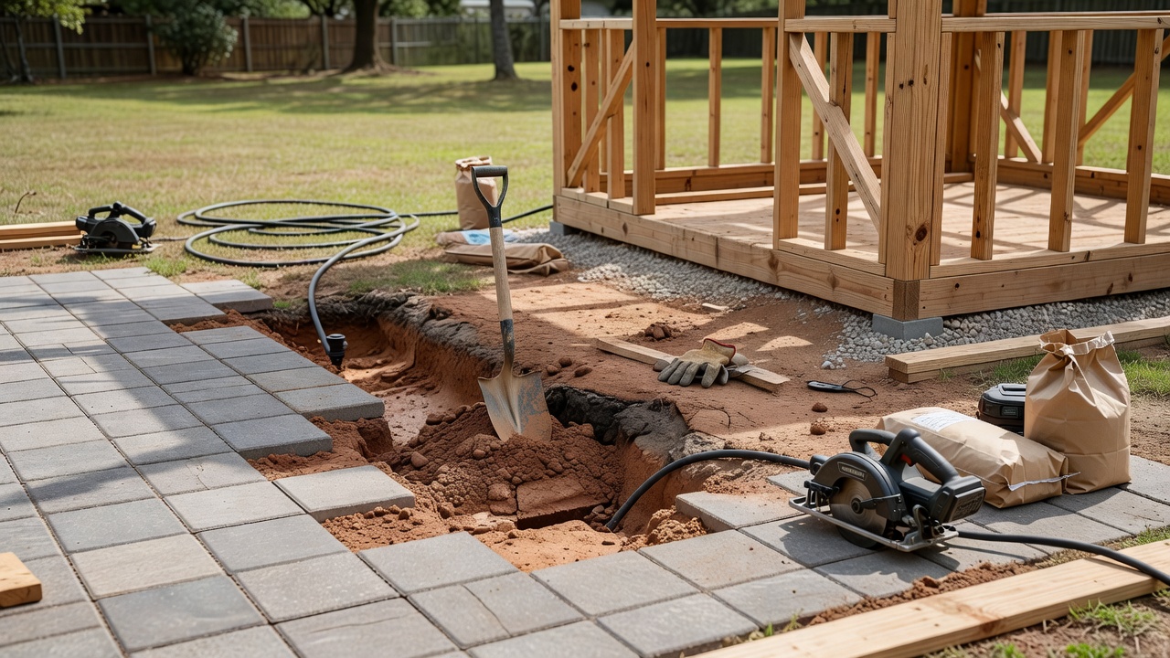 Pearland Gazebo Shed TDLR Licensing Clay Soil 2026