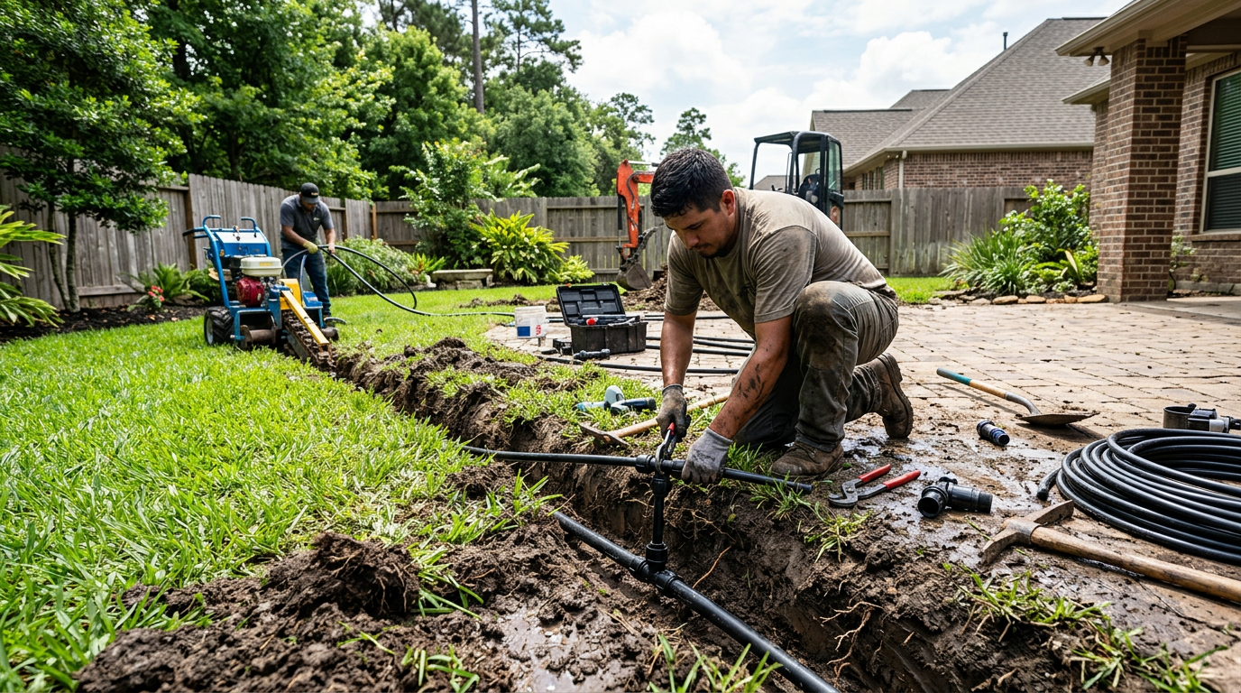 Sprinkler System Costs Houston MUD 2026 Ranges
