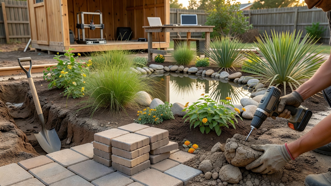 Cypress Pond Native Texas Plants Steps for 2026 Clay Soil