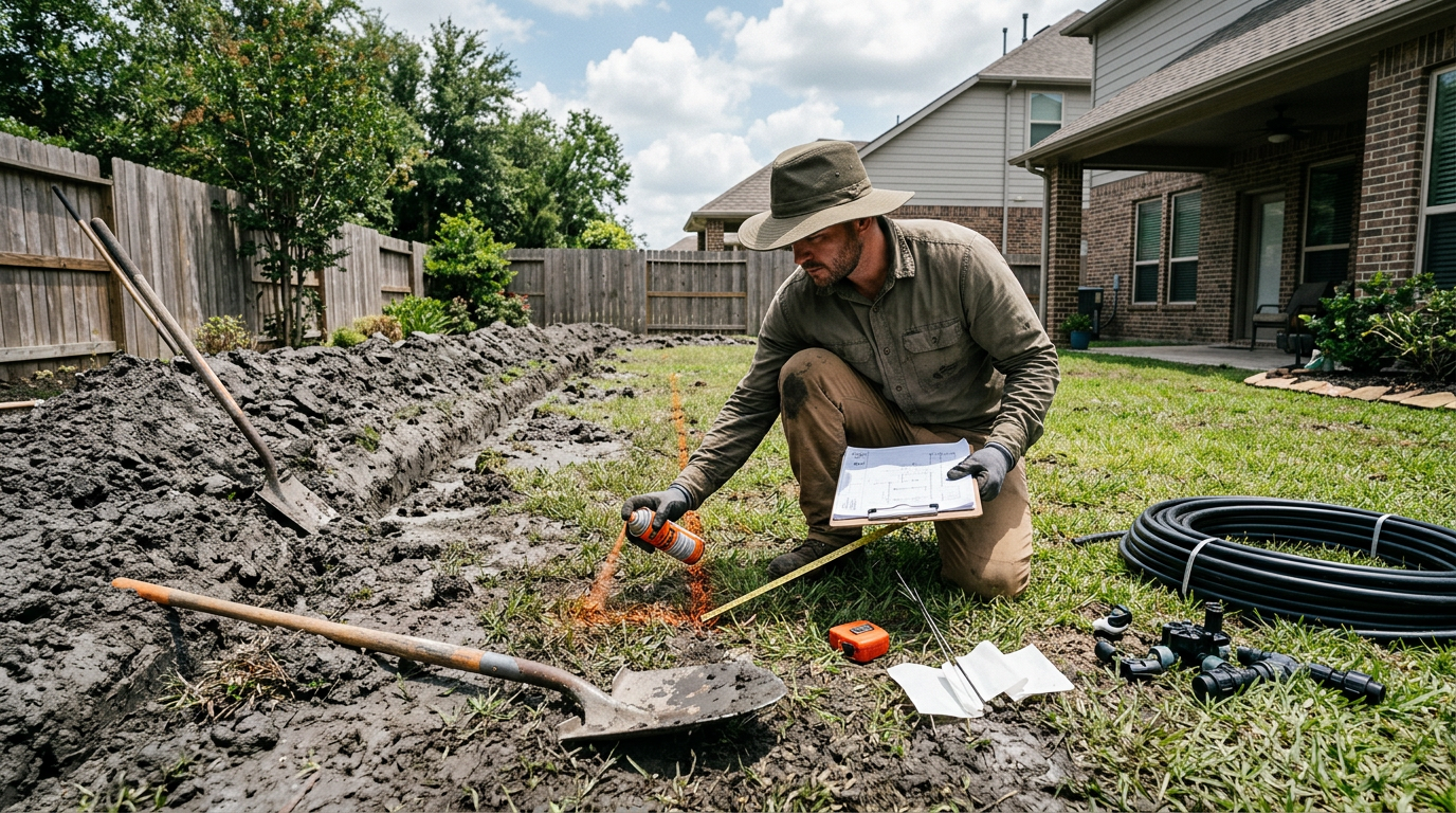 Pearland Sprinkler System Clay Soil Planning 2026